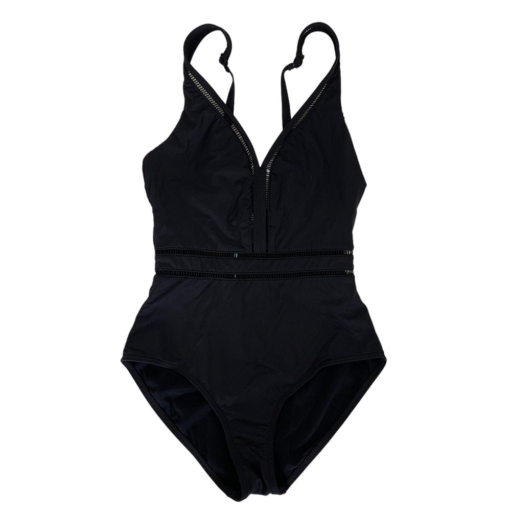 Sealevel Australia Swimsuit Womens 6 One Piece Black Swimwear Resort Beach‎